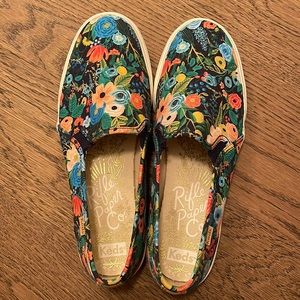 Keds x Rifle Paper Slip On Shoes